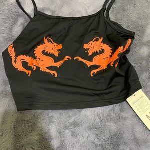 Dragon crop top